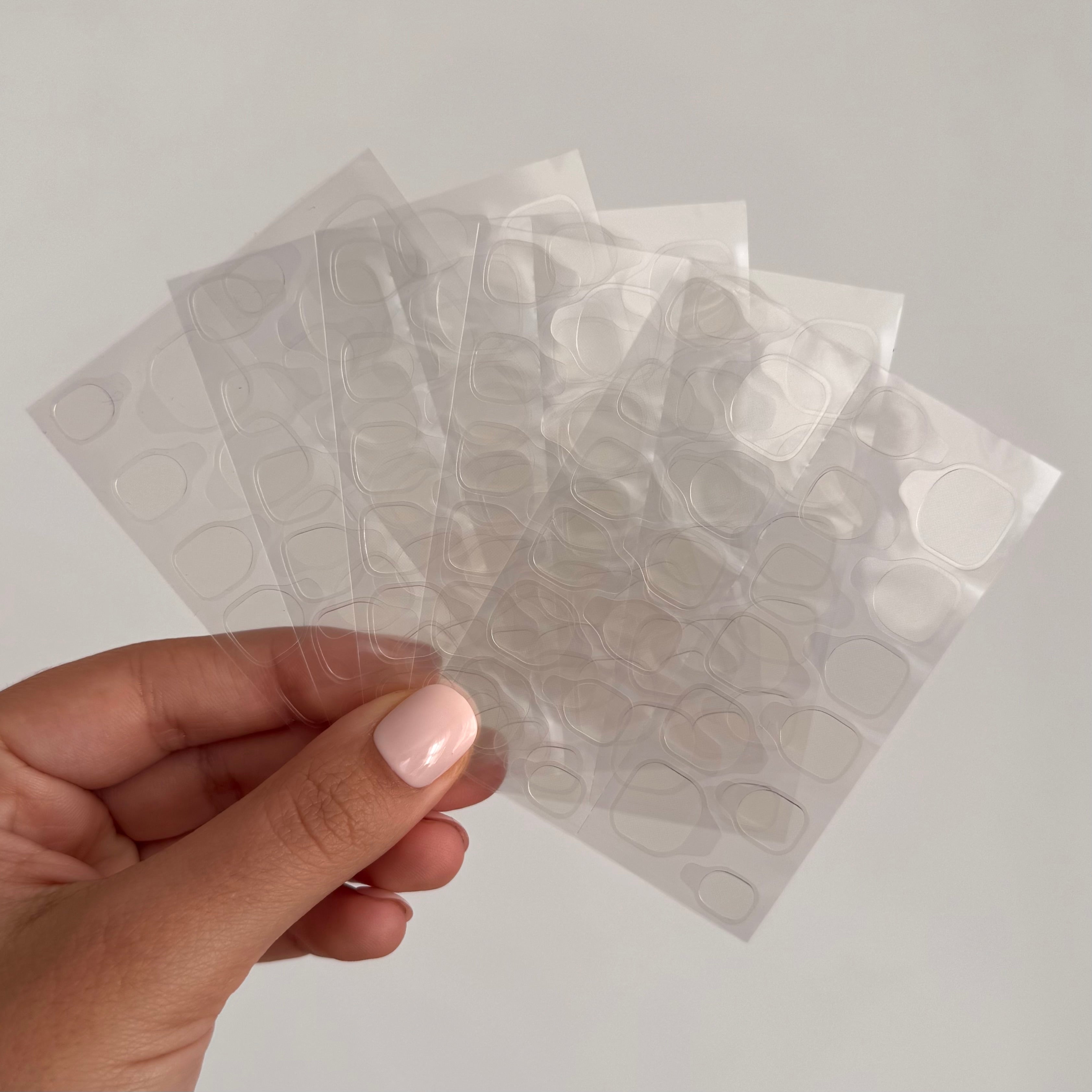 Gel pads main (5 feuilles/10 poses)
