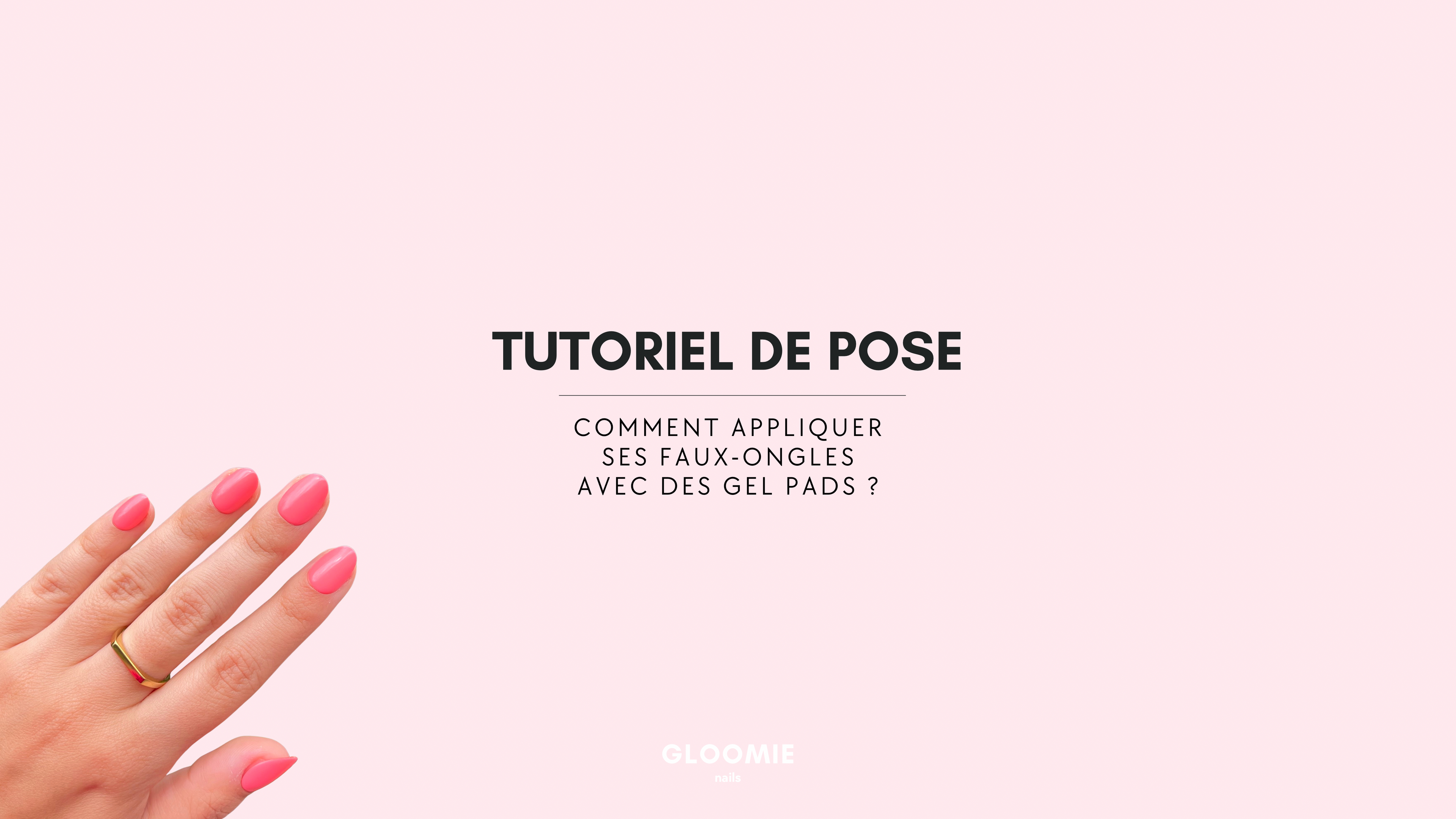 Charger la vidéo : Tutoriel de pose de faux-ongles réutilisables Gloomie nails