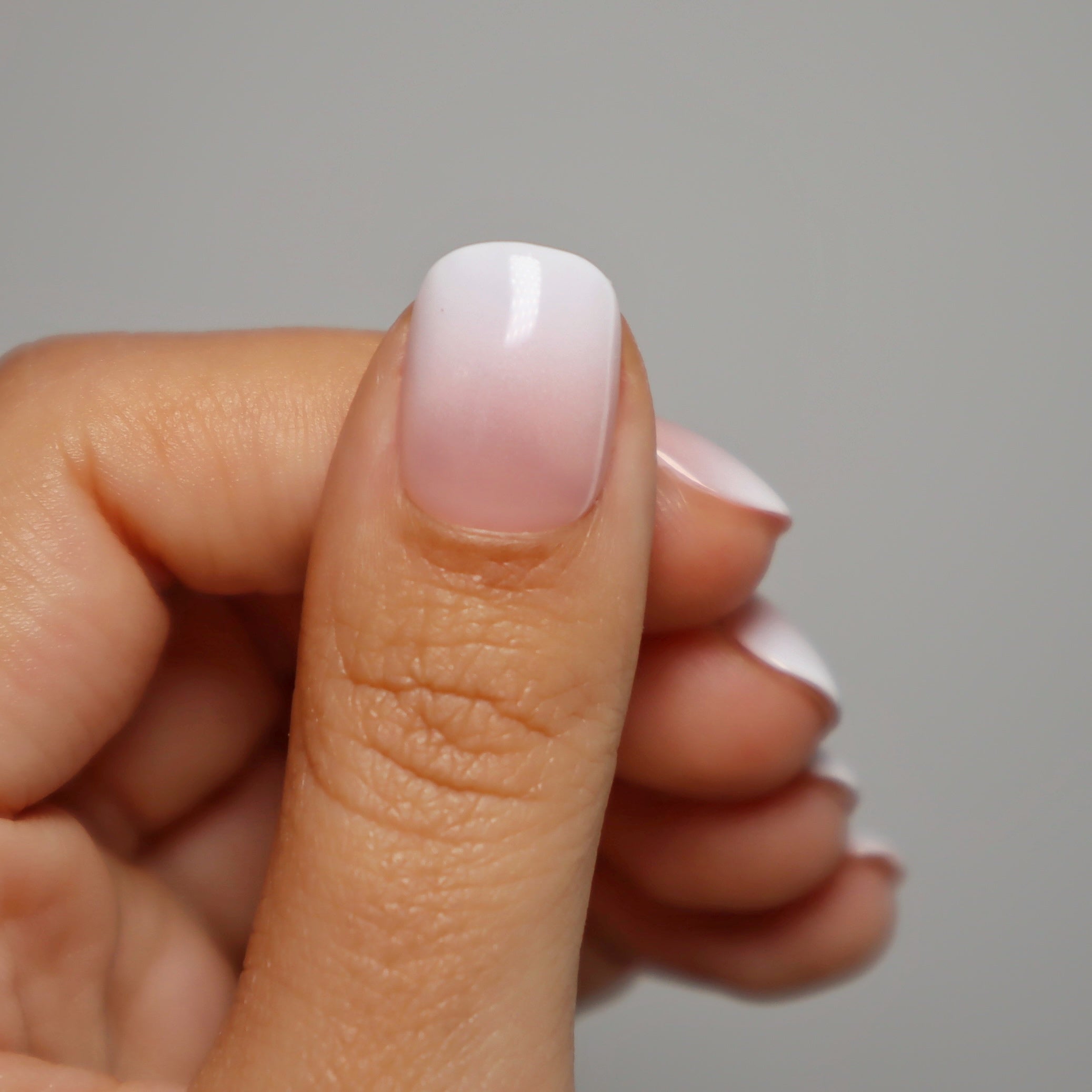 faux ongles babyboomer extra court 